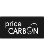 Price Carbon Vinyl Transfer Sticker - 6x3in - White - Transfer